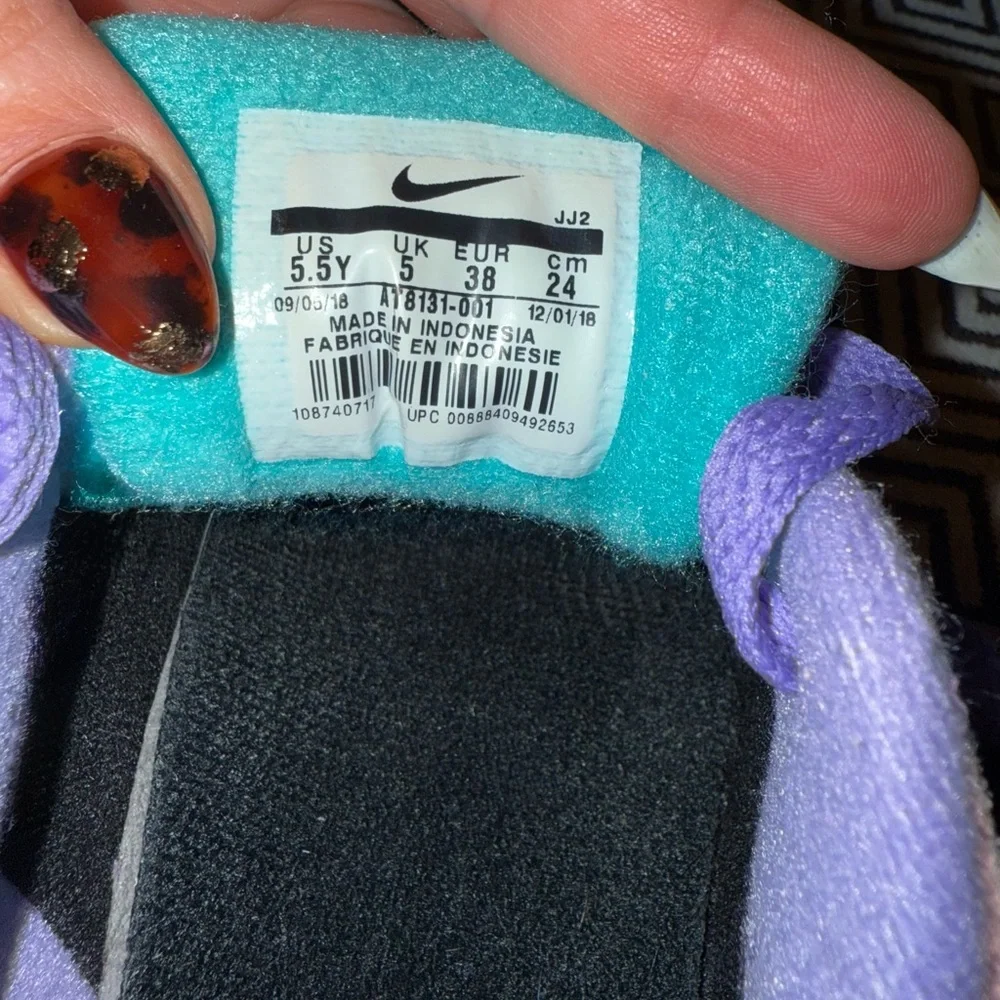 Nike Air Max 1 "Have A Nike Day" Sneakers- Teal, Purple, Pink, Black- Women’s 7 - Picture 11 of 12